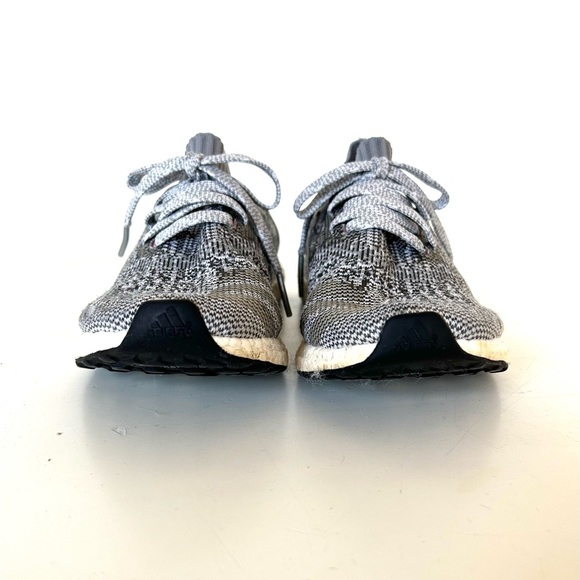 ADIDAS Ultra Boost Uncaged Sneakers Primeknit Upper Pixelated Gray Women’s 9.5 - Picture 11 of 13